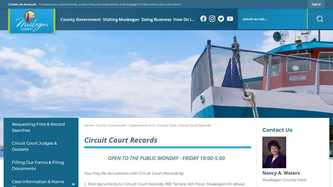 Circuit Court Records | Muskegon County, MI